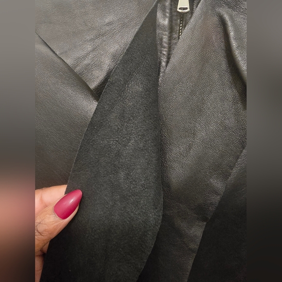 Zara soft leather mini dress sz Small - Picture 4 of 9